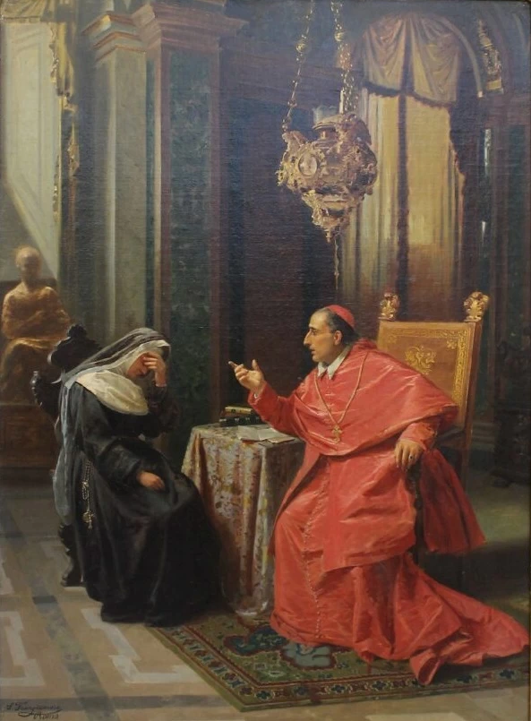 Il cardinale e la suora